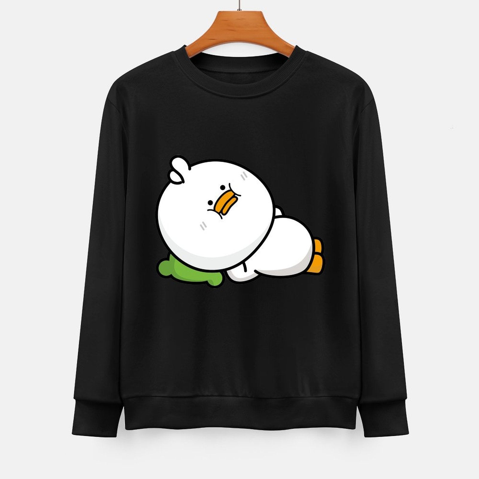 Front Patterned Long Sleeve TopPromotional Street